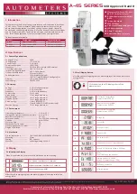 Preview for 1 page of Autometers Systems A-45 Series Quick Start Manual