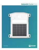 Automile Tracker Solar User Manual предпросмотр