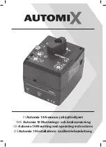 AutomiX Automix 10 Mounting And Operating Instructions preview