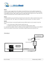 Предварительный просмотр 3 страницы AutoMotionShade EL-204P-1 Quick Reference Manual