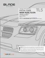 Preview for 1 page of Automotive Data Solutions BLADE-AL-TL5-EN Install Manual