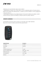 Preview for 2 page of Automotive Data Solutions iDatastart TR2350ACR Owner'S Manual