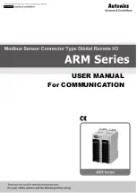 Autonics ARM Series User Manual предпросмотр