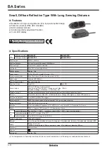 Preview for 1 page of Autonics BA Series Manual