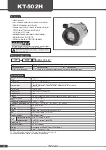 Autonics KT-502H Quick Start Manual preview