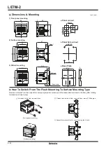 Preview for 3 page of Autonics LE7M-2 Manual