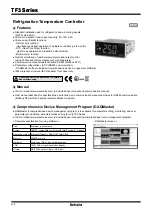 Autonics TF31-1G Manual предпросмотр