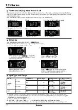 Предварительный просмотр 17 страницы Autonics TF31-1G Manual