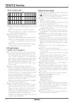 Preview for 16 page of Autonics TZ Series Manual