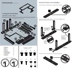 Предварительный просмотр 1 страницы Autonomous L-Shaped SmartDesk Assembly Instructions