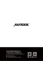 Предварительный просмотр 13 страницы Autool HTS708 Manual