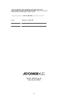 Preview for 15 page of Autopage RF-303 Operation Instructions Manual