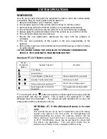 Preview for 2 page of Autopage RS-602 Operation Manual