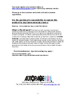 Preview for 8 page of Autopage RS-602 Operation Manual