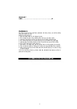 Preview for 4 page of Autopage TRX96 Operation Manual