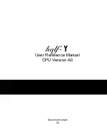 AutoPatch Half-Y User'S Reference Manual предпросмотр