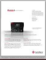 AutoPatch Modula Specifications предпросмотр