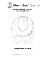 AutoPets Litter-Robot Instruction Manual предпросмотр