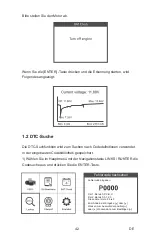 Предварительный просмотр 43 страницы Autophix OM129 User Manual