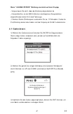 Предварительный просмотр 48 страницы Autophix OM129 User Manual