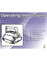 Preview for 1 page of Autopilot AquaClean Robotic Cleaner Operating Instructions Manual