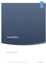 Preview for 1 page of Autopilot ColorMFA Operation Manual