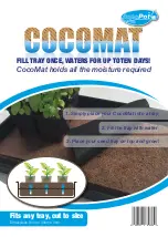 Preview for 1 page of Autopot COCOMAT Manual