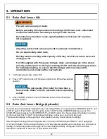 Preview for 28 page of Autoquip PLTC-58120 Installation, Operation And Service Manual