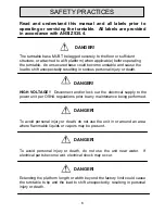 Preview for 6 page of Autoquip SRP Installation, Operation And Service Manual