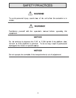 Preview for 8 page of Autoquip SRP Installation, Operation And Service Manual