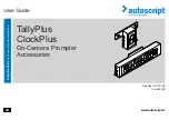 Autoscript ClockPlus User Manual preview