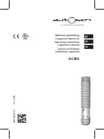 Preview for 1 page of autosen AC005 Operating Instructions Manual