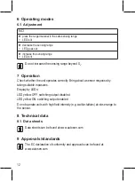 Preview for 12 page of autosen AC005 Operating Instructions Manual