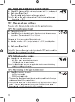 Preview for 34 page of autosen AF003 Operating Instructions Manual