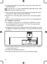 Preview for 22 page of autosen AF004 Operating Instructions Manual