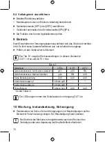 Preview for 16 page of autosen AF005 Operating Instructions Manual