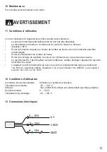 Preview for 13 page of autosen AF901 Operating Instructions Manual