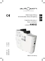 autosen AN002 Operation Instructions Manual preview