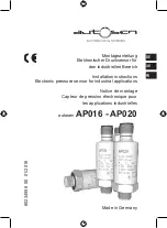 Preview for 1 page of autosen AP Series Installation Instructions Manual