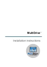 Autoslide MultiDrive Installation Instructions Manual preview