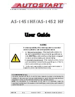 Autostart AS-1451HF User Manual preview