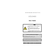 Autostart AS-2460 User Manual preview