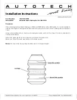 AUTOTECH 10.411.01.219K Installation Instructions preview