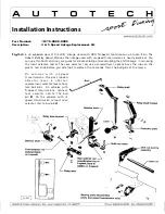 AUTOTECH 10.715.098K-099K Installation Instructions preview