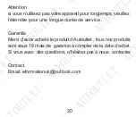 Preview for 22 page of AUTOUTLET EFU008 User Manual