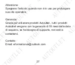 Preview for 29 page of AUTOUTLET EFU008 User Manual