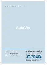 Предварительный просмотр 16 страницы AutoVis KAC-5500 Series Manual