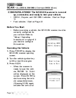 Preview for 14 page of AutoXray EX-SCAN 5000 User Manual