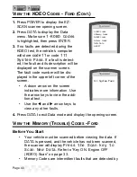 Preview for 40 page of AutoXray EX-SCAN 5000 User Manual