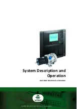 Autronica AutroSafe Maritime Gas Detection Operating Instructions And System Description preview